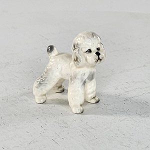 Vintage Josef Originals Miniature Poodle Puppy Figurine Dog Standing